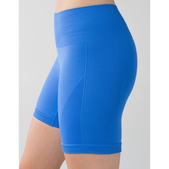 Lululemon Sculpt Short Seamless Pipe Dream Blue 6”